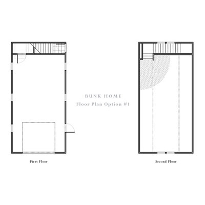 Bunk House Floor Plan #1