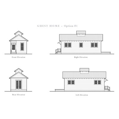Guest Home Elevation 1  